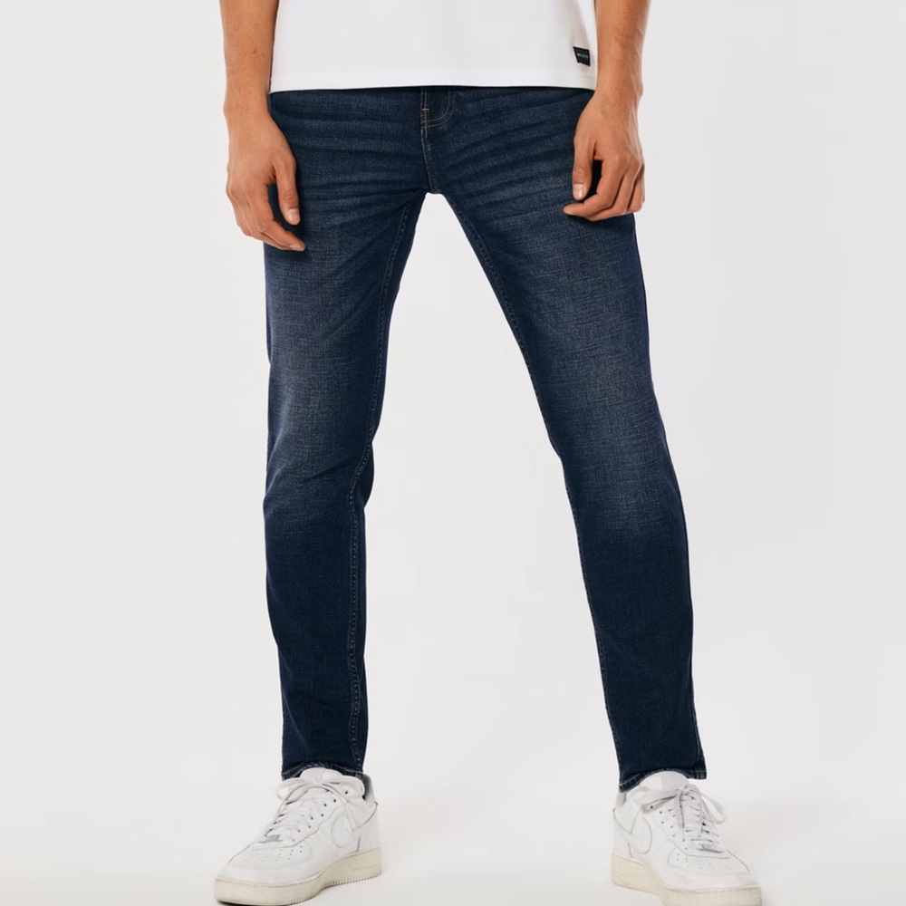 Hollister Dark Wash Skinny Jeans 38x34